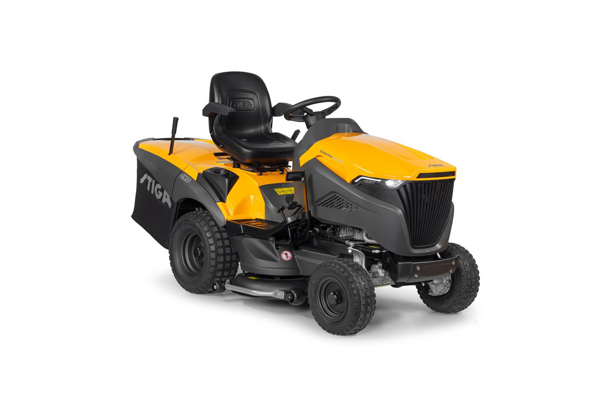 STIGA Estate Pro 4WD Collecting Tractor – Cutting Width: 102-122cm