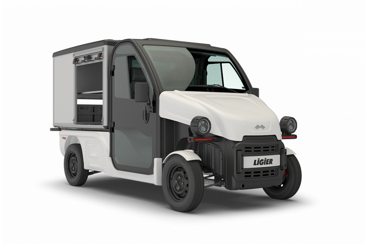 Electric Box Van