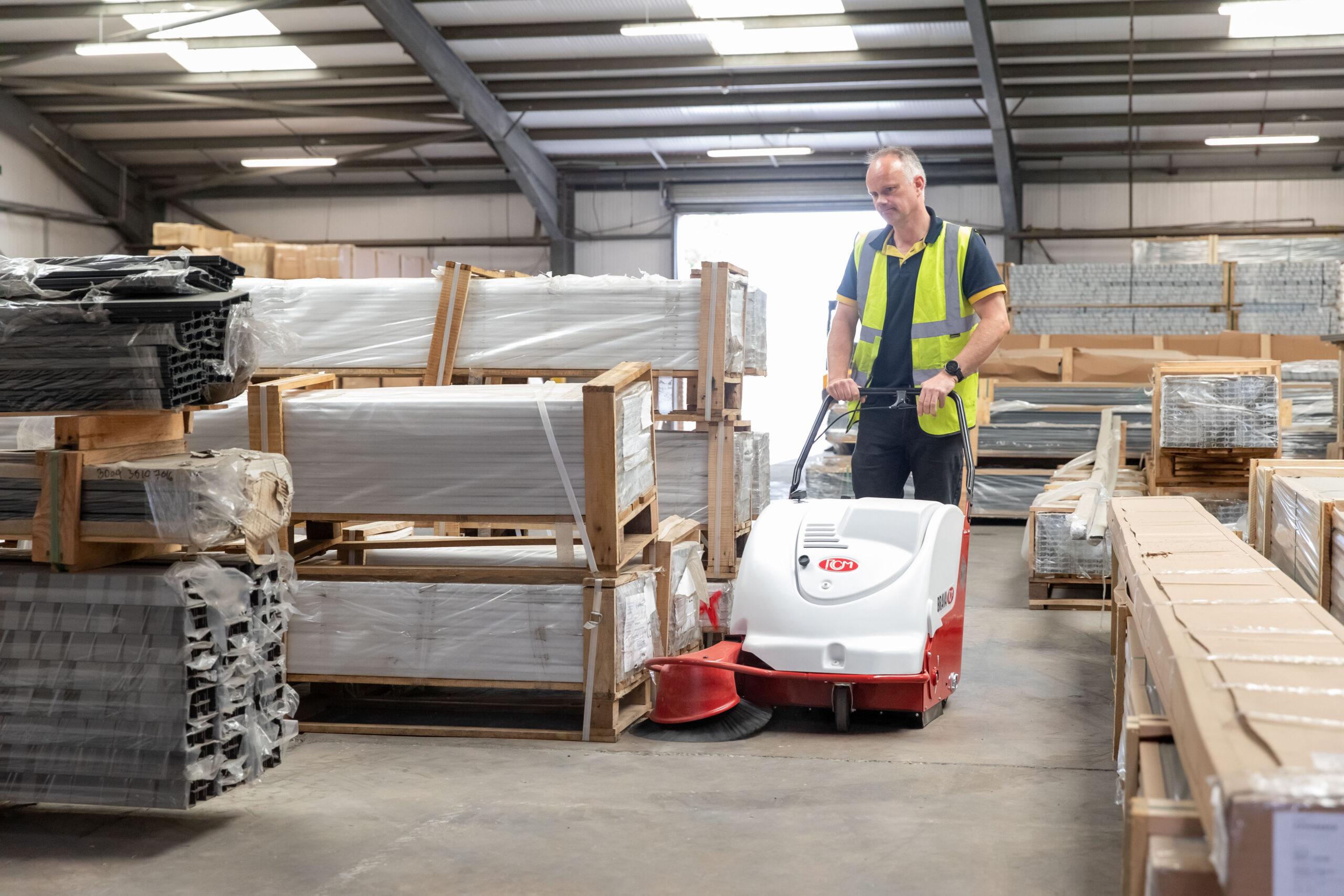 Brava Pedestrian Floor Sweeper - Image 3